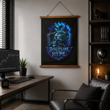 Disciplin Framför Hype Bitcoin Krypto Mentalitet D
