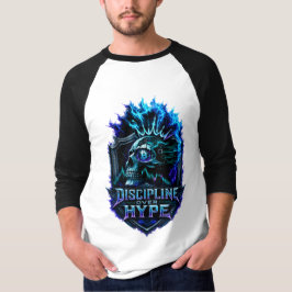 Disciplin Framför Hype Bitcoin Krypto Tänkesätt De T Shirt