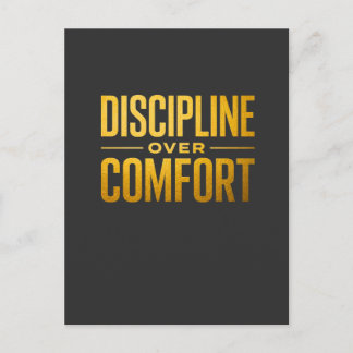 Disciplin framför komforttröja | Motivation & Sinn Vykort