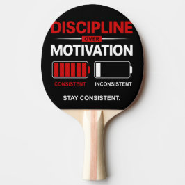 Disciplin framför motivation – Var konsekvent | Se Pingisracket