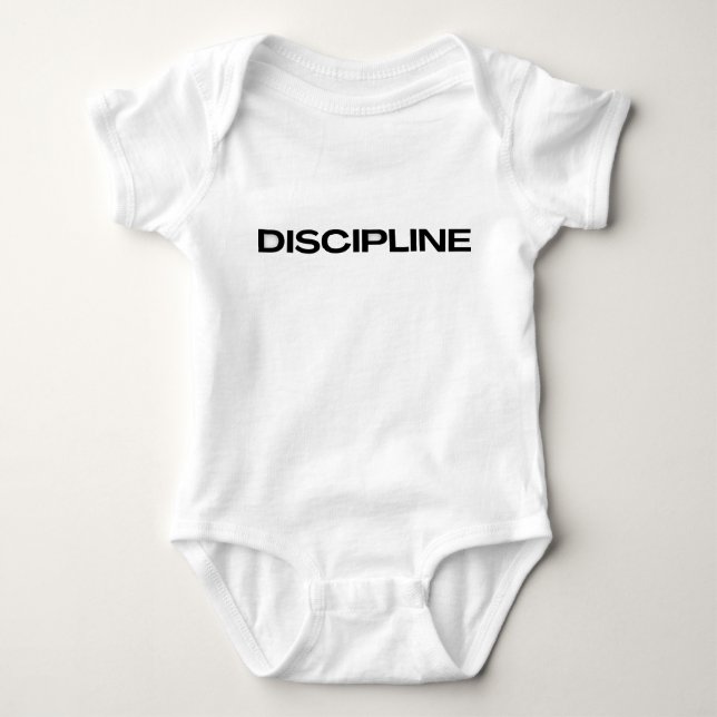 Disciplin Framför MotivationT-Shirt T Shirt (Framsida)