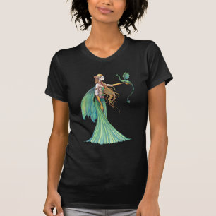 Disciplin Grön Älv Drakon av Molly Harrison T-shirt