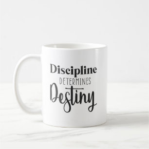 Disciplin - Hustle, Gym, Success Motivational Kaffemugg