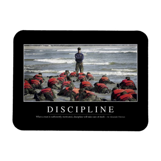 Disciplin: inspirationsoffert magnet (Horisontell)