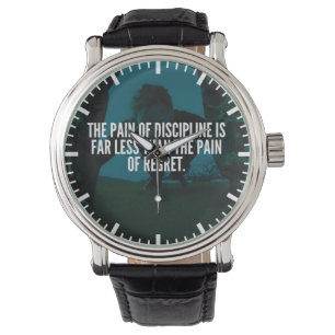 Disciplin - inspirera genomkörare armbandsur