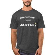 DISCIPLIN Minimalistisk Motivations T-Shirt