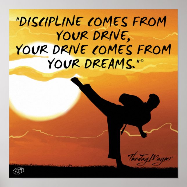 "Disciplin" Poster (Framsidan)