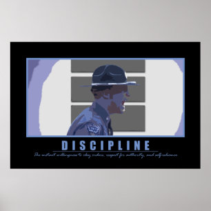 Disciplin Poster