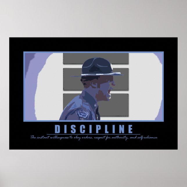 Disciplin Poster (Framsidan)