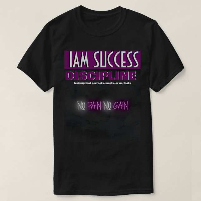 DISCIPLIN T SHIRT (Design framsida)