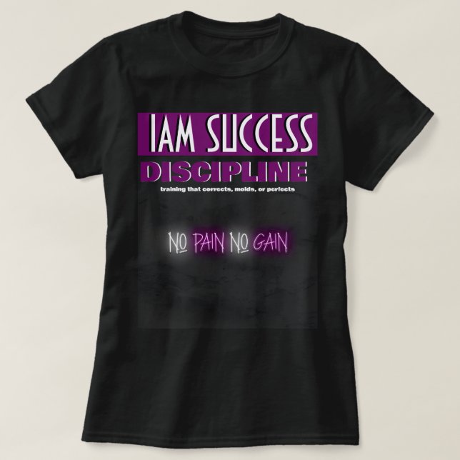 DISCIPLIN T SHIRT (Design framsida)