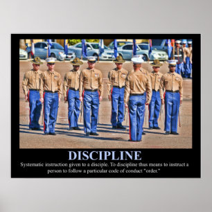 DISCIPLINaffisch Poster