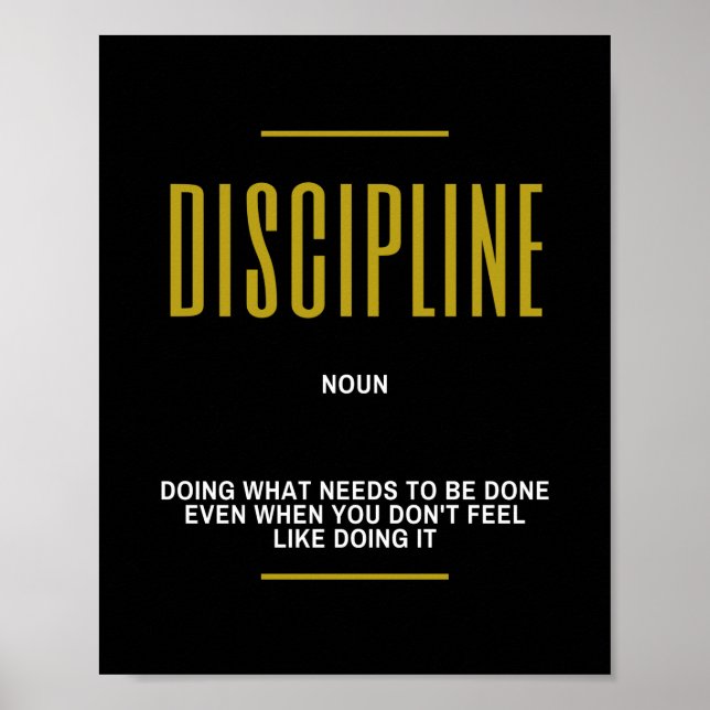 Disciplinär inspirationsoffert poster (Framsidan)