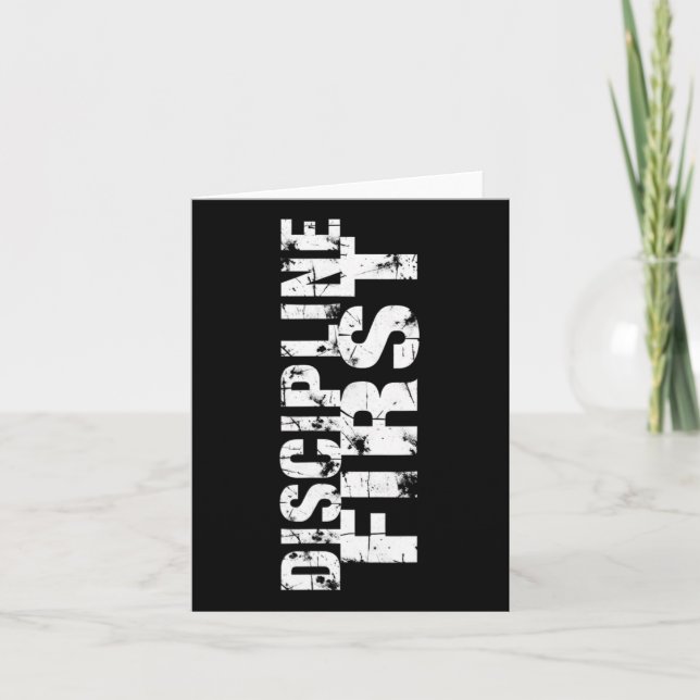 Disciplinära åtgärder - motivation1 kort (Framsida)