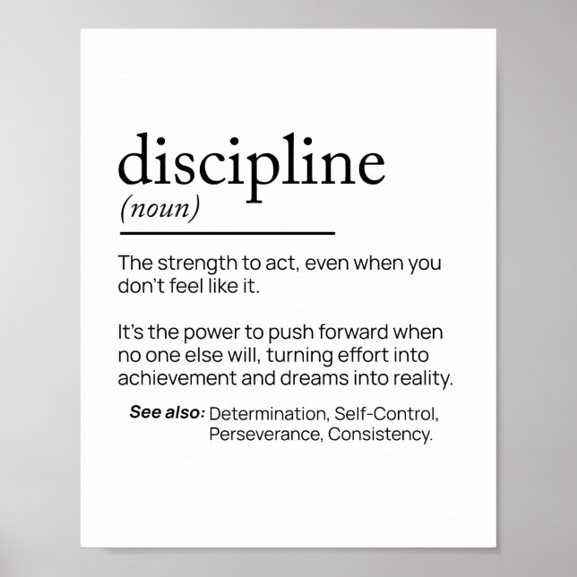 Disciplinära befogenheter poster (Framsidan)