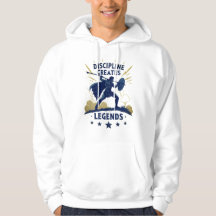 Discipline Creates Legends Hoodie – Motivational