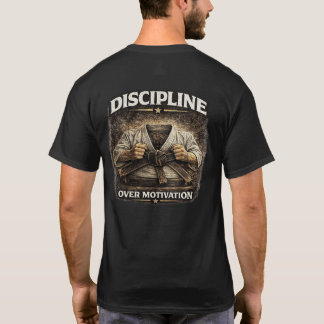 Discipline Over Motivation T Shirt