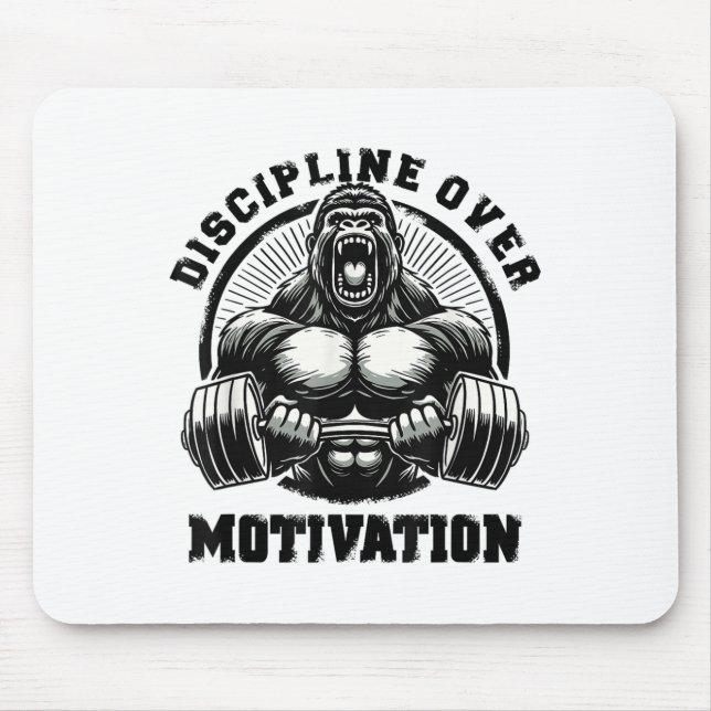 Discipline Over Motivation Weightlift Gym Quotes G Musmatta (Framsidan)
