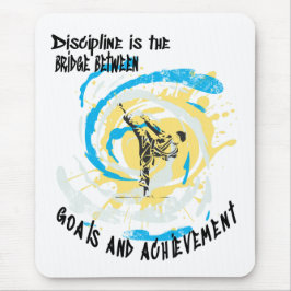 Disciplinen är en bro mellan mål och krigskonst musmatta