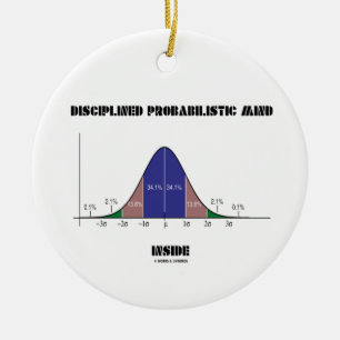 Disciplinerade Probabilistic varar besvärad insid Julgransprydnad Keramik