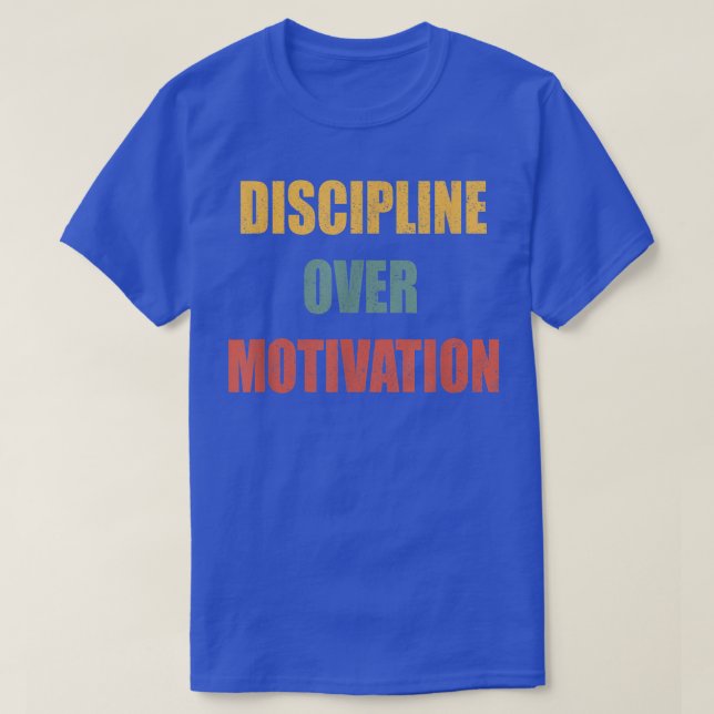Disciplinering vid motivation t shirt (Design framsida)