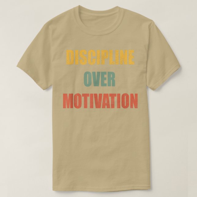 Disciplinering vid motivation t shirt (Design framsida)