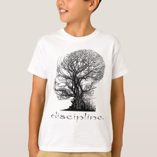 Disciplinträd och logotyp t-shirt