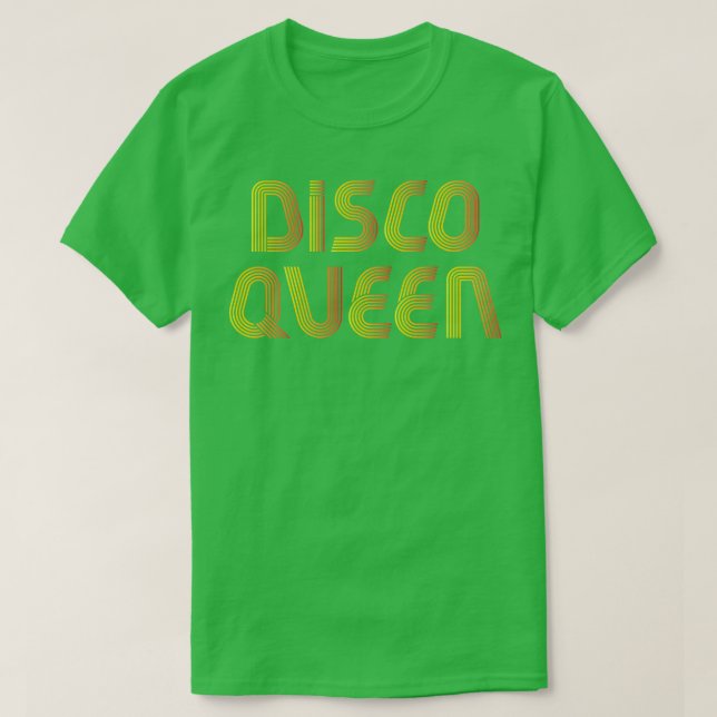 Disco 1970-talets Vintage Dance Music T Shirt (Design framsida)