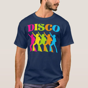 Disco 70-talet 1970-talet: Costume Retro Dance T Shirt