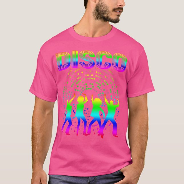 Disco 70S - icke-matchande dancing T Shirt (Framsida)