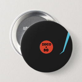 Disco 80 Dance-knapp Knapp