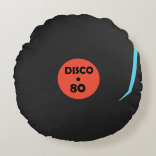 Disco 80 rund kudde