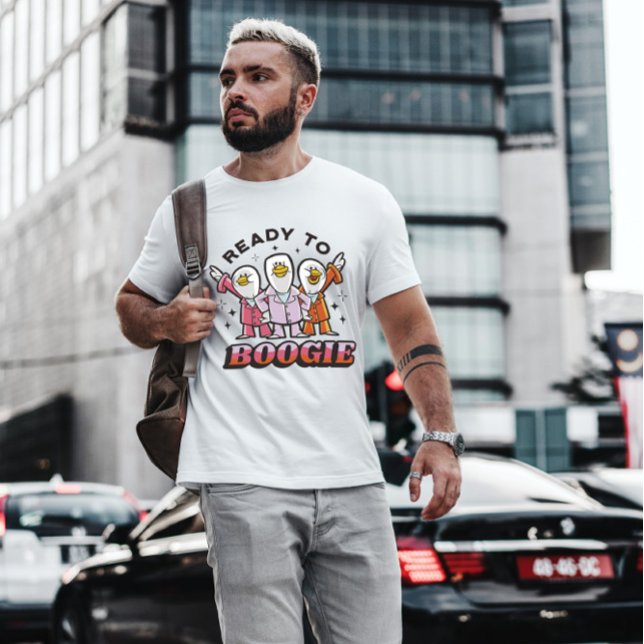 Disco Anka Animals Tecknad T Shirt (Skapare uppladdad)