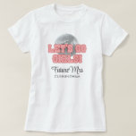 Disco Bachelorette Helg Party Retro 70-talet Bride T Shirt<br><div class="desc">Låt oss Go Girls Bachelorette Disco-temat skjorta som du enkelt kan anpassa för helgen av roligt med flickorna före vow. Förtjusa dina flickor med de här enkla och moderna garantierna. Perfekt för andra speciella händelser och födelsedagar</div>