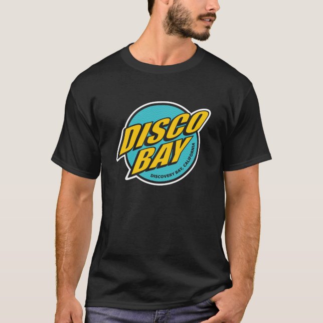 Disco Bay Mörk T-Shirt (Framsida)