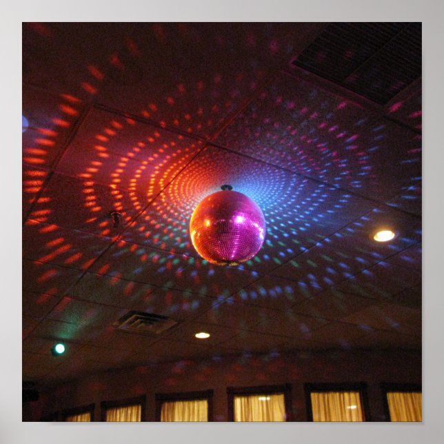 Disco Boll Affisch (Framsidan)
