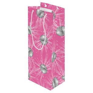 Disco Boll Baby Shower Groovy Rosa Girl