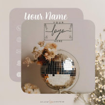 Disco Boll | Boho Flowers