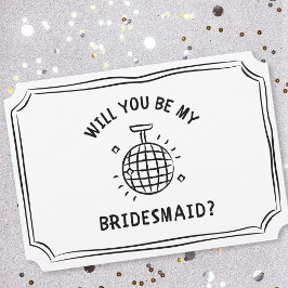 Disco Boll Bridesmaid Frieri | Roligt, Trendig, Ch Kort