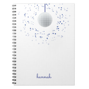 Disco Boll Dans Anteckningsbok