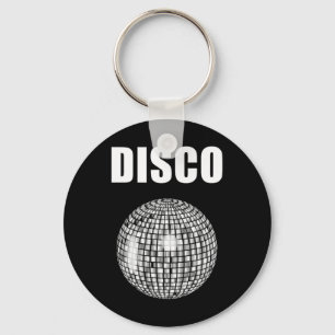 Disco Boll för Funky Soul Music Älskare Nyckelring