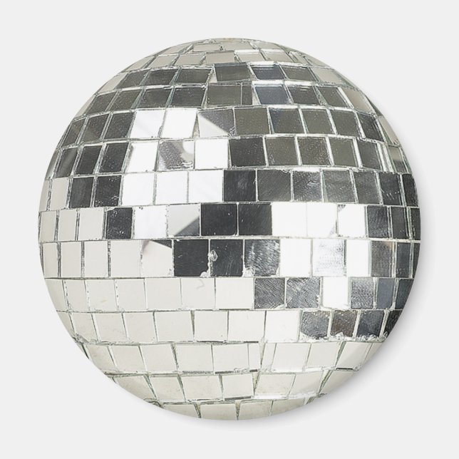 Disco boll-foto magnet (Framsidan)