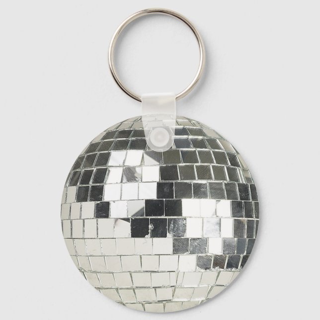 Disco boll-foto nyckelring (Framsida)
