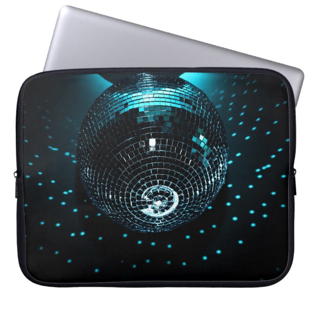 Disco Boll Glare, NightClub Background. Laptop Fodral (Framsidan)
