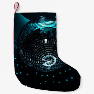 Disco Boll Glare, NightClub Background. Liten Julstrumpa