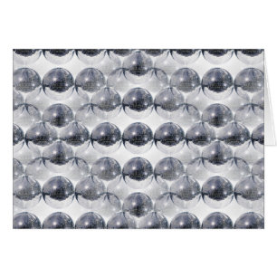 disco boll hälsningskort