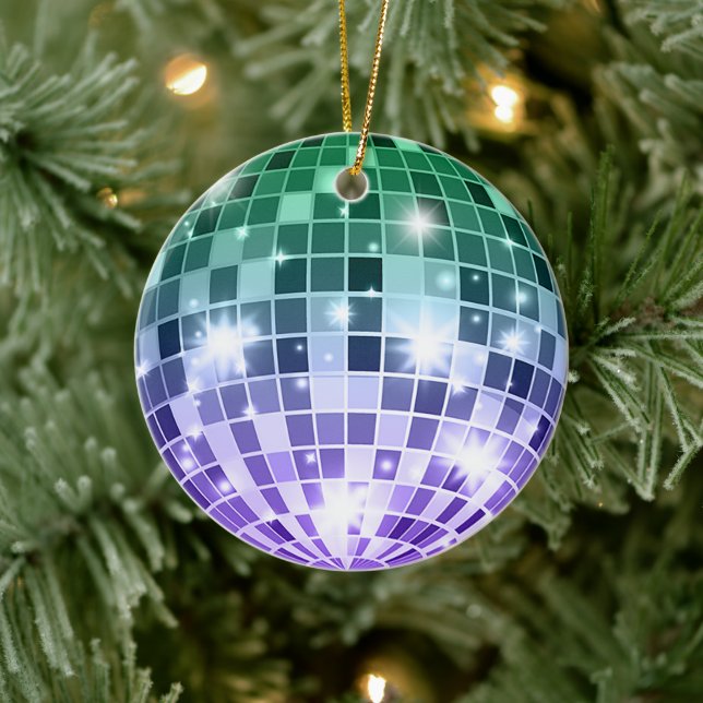 Disco Boll Julgransprydnad Keramik (Träd)