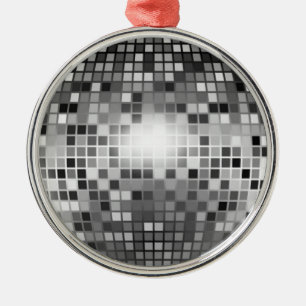 DISCO BOLL JULGRANSPRYDNAD METALL