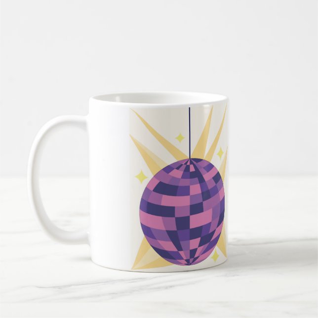 Disco Boll Kaffemugg (Vänster)