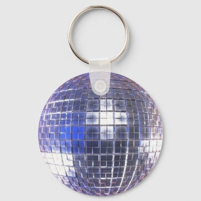 DISCO BOLL KEYCHAIN NYCKELRING (Framsida)